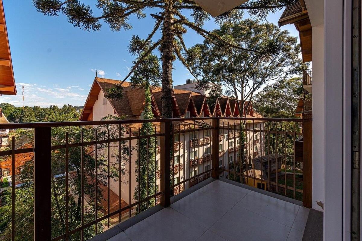 Rosa Edificio Casa De Pedra Appartement Gramado Buitenkant foto